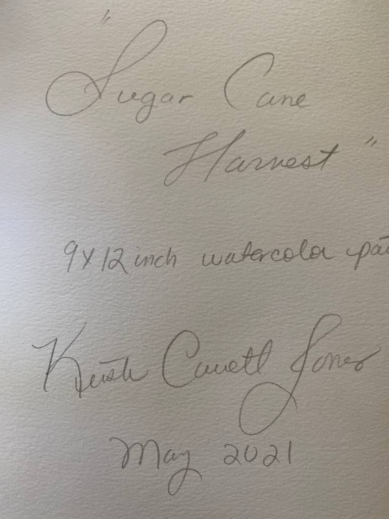 Original Impressionism Landscape Painting by Kristi Cavett Jones