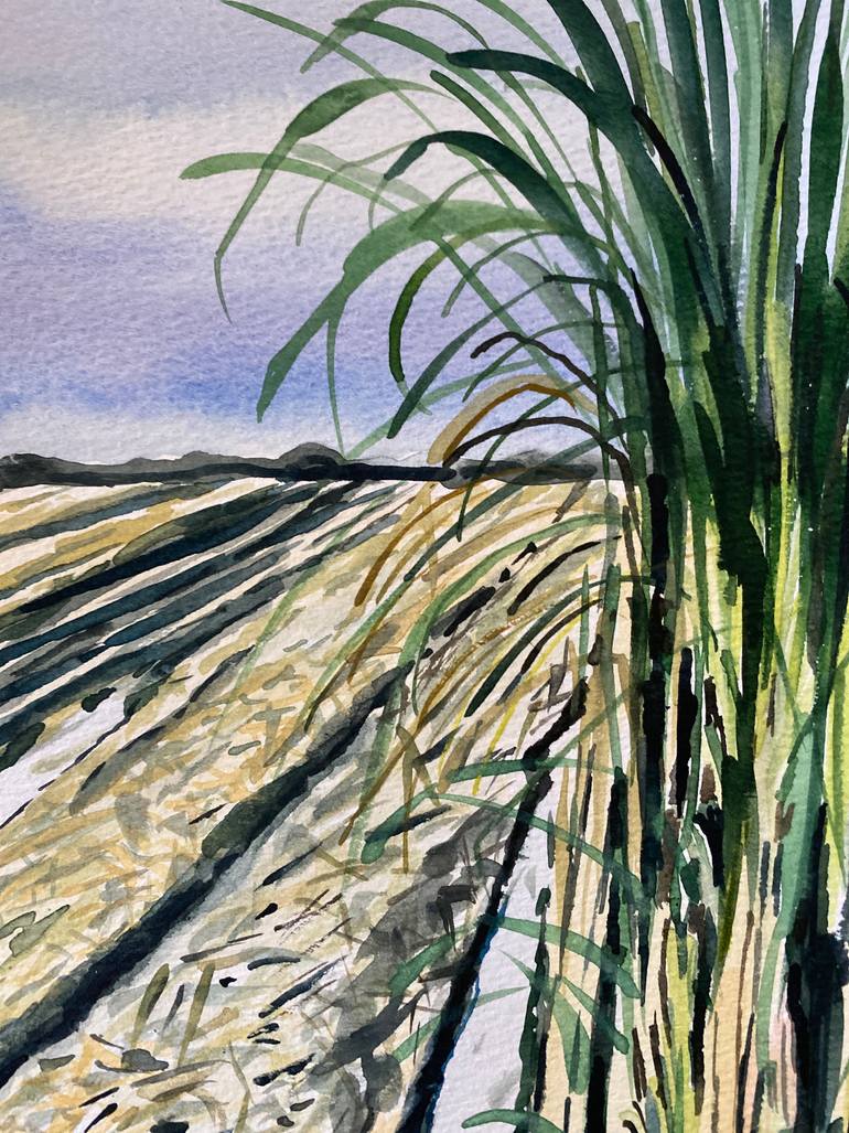 Original Impressionism Landscape Painting by Kristi Cavett Jones