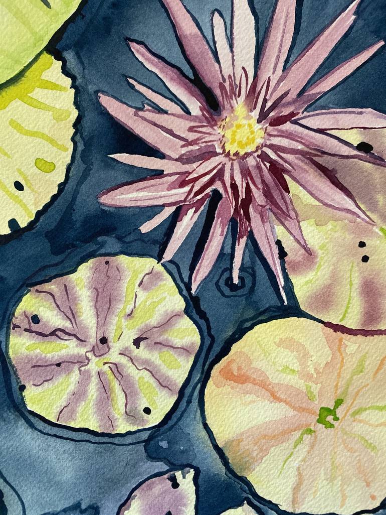 Original Botanic Painting by Kristi Cavett Jones
