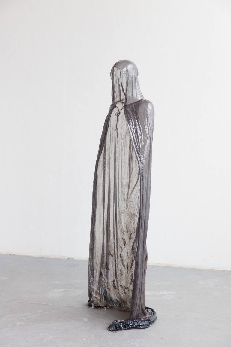 Original Surrealism People Sculpture by Nikola Rysava