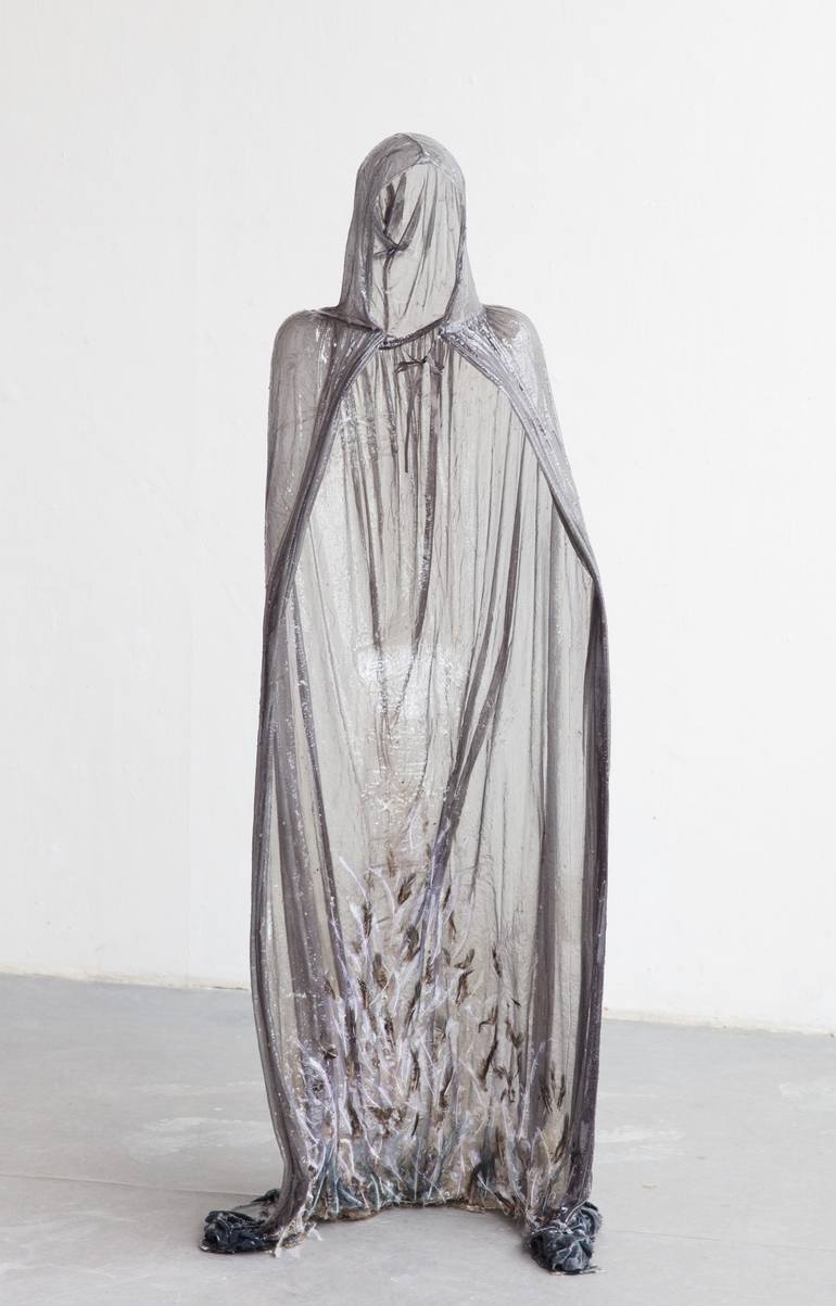 Original Surrealism People Sculpture by Nikola Rysava