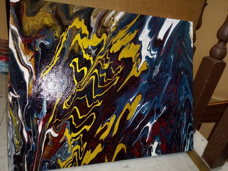 Original Abstract Painting by Kans Arts