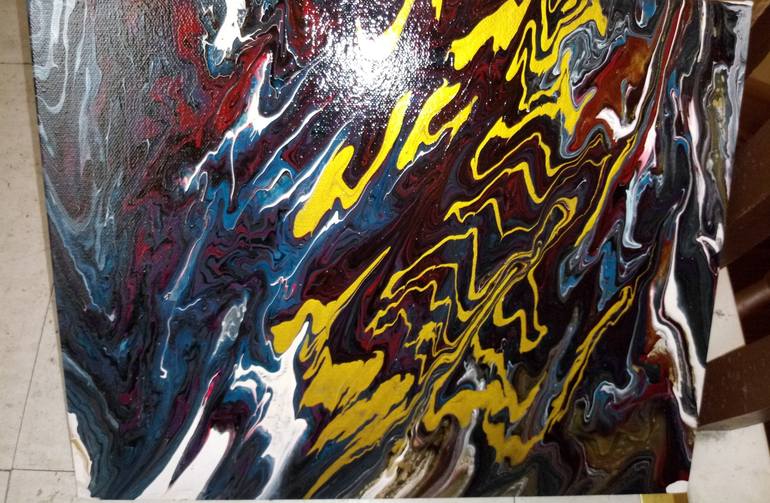 Original Abstract Painting by Kans Arts