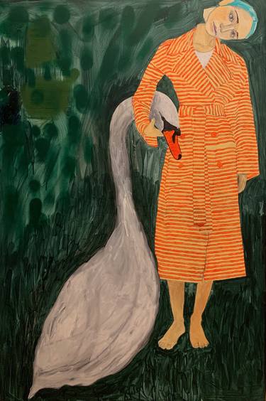 Original Contemporary Women Paintings by Klara Edstrand