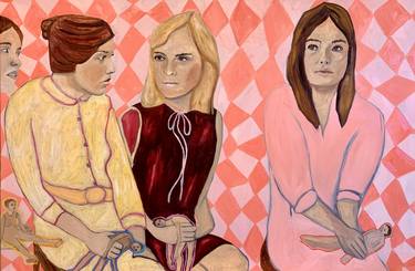 Original Women Paintings by Klara Edstrand