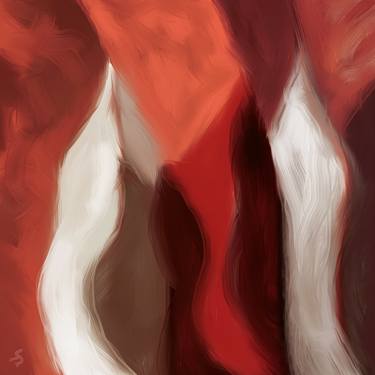 Flamyers (abstract painting) thumb