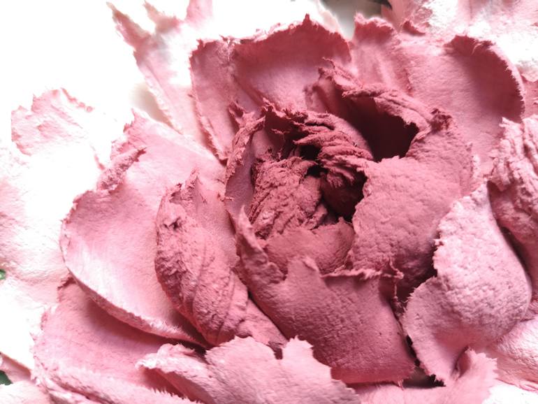 Original Art Deco Botanic Sculpture by Irina Stepanova