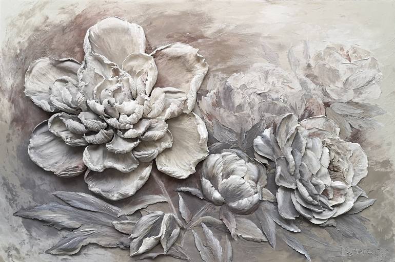 Print of Figurative Floral Sculpture by Irina Stepanova