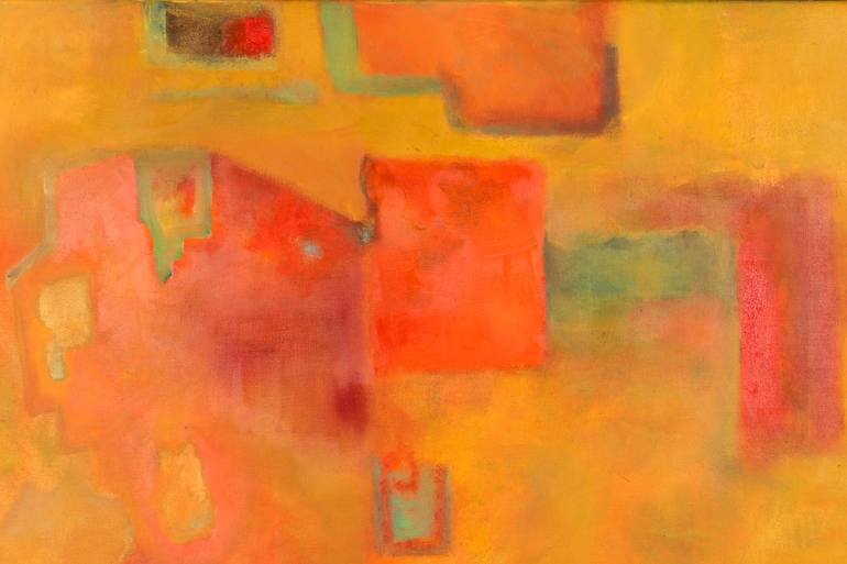 Original Abstract Expressionism Abstract Painting by Ana Guerrero