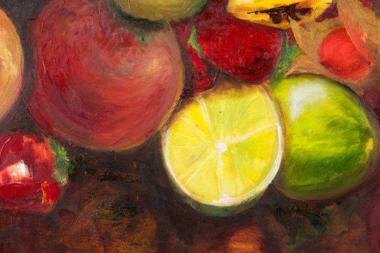 Original Figurative Food Painting by Ana Guerrero