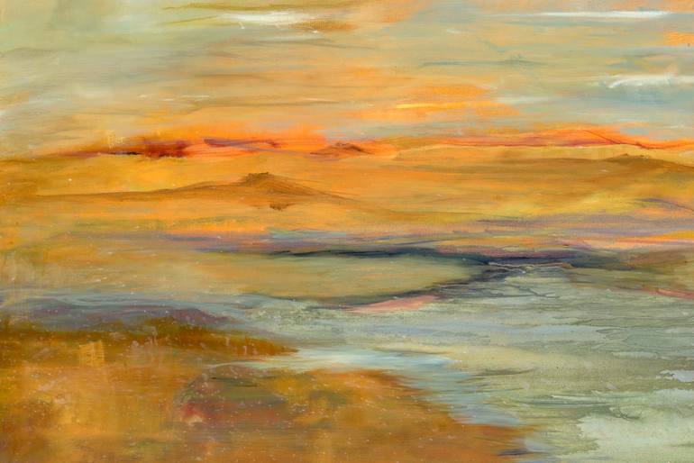 Original Abstract Expressionism Abstract Painting by Ana Guerrero