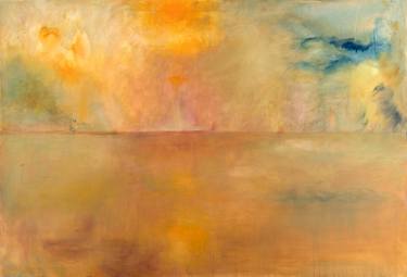 Print of Abstract Expressionism Landscape Paintings by Ana Guerrero