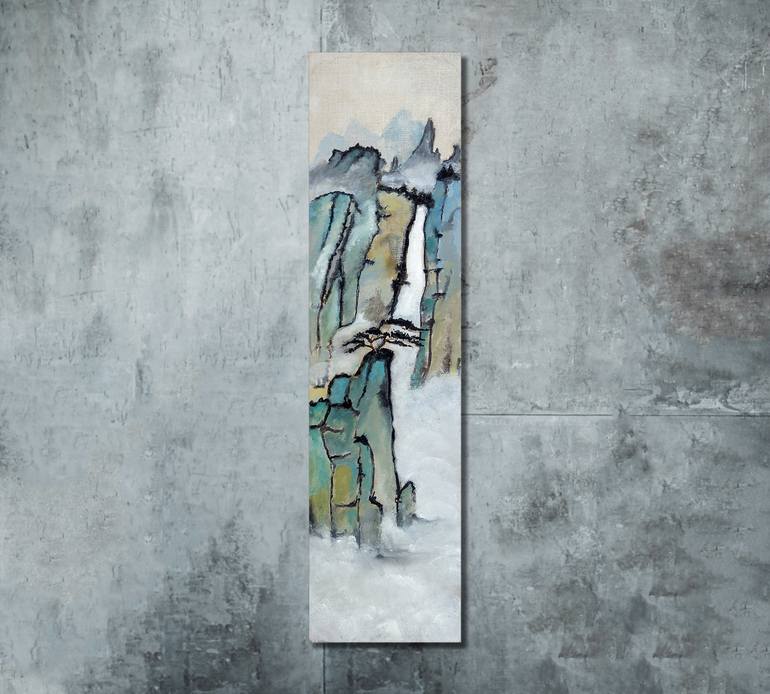 Original Expressionism Landscape Painting by Ana Guerrero
