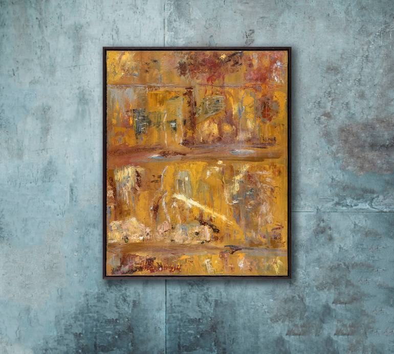 Original Abstract Expressionism Abstract Painting by Ana Guerrero