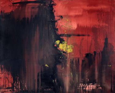 Original Abstract Expressionism Abstract Paintings by Ana Guerrero