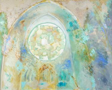 Original Abstract Religious Paintings by Ana Guerrero