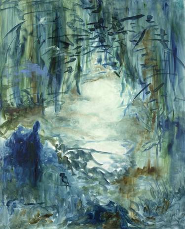 Print of Abstract Expressionism Landscape Paintings by Ana Guerrero