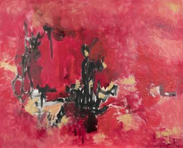 Original Abstract Expressionism Abstract Paintings by Ana Guerrero