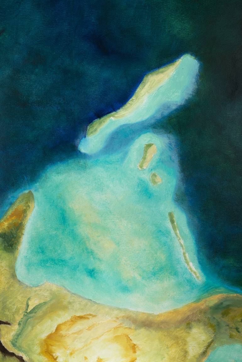 Original Abstract Expressionism Abstract Painting by Ana Guerrero