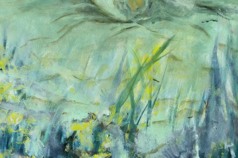 Original Abstract Fantasy Painting by Ana Guerrero