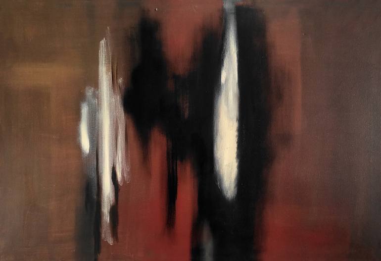 Original Abstract Expressionism Abstract Painting by Ana Guerrero