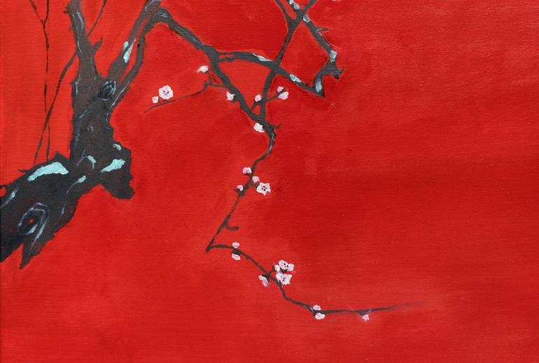 Original Figurative Landscape Painting by Ana Guerrero