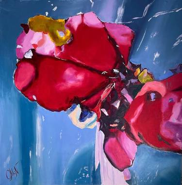 Original Abstract Expressionism Abstract Paintings by Olga McNamara