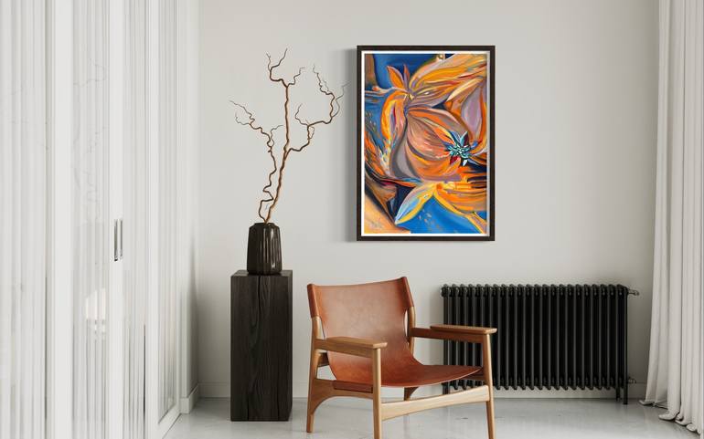 Original Abstract Painting by Olga McNamara