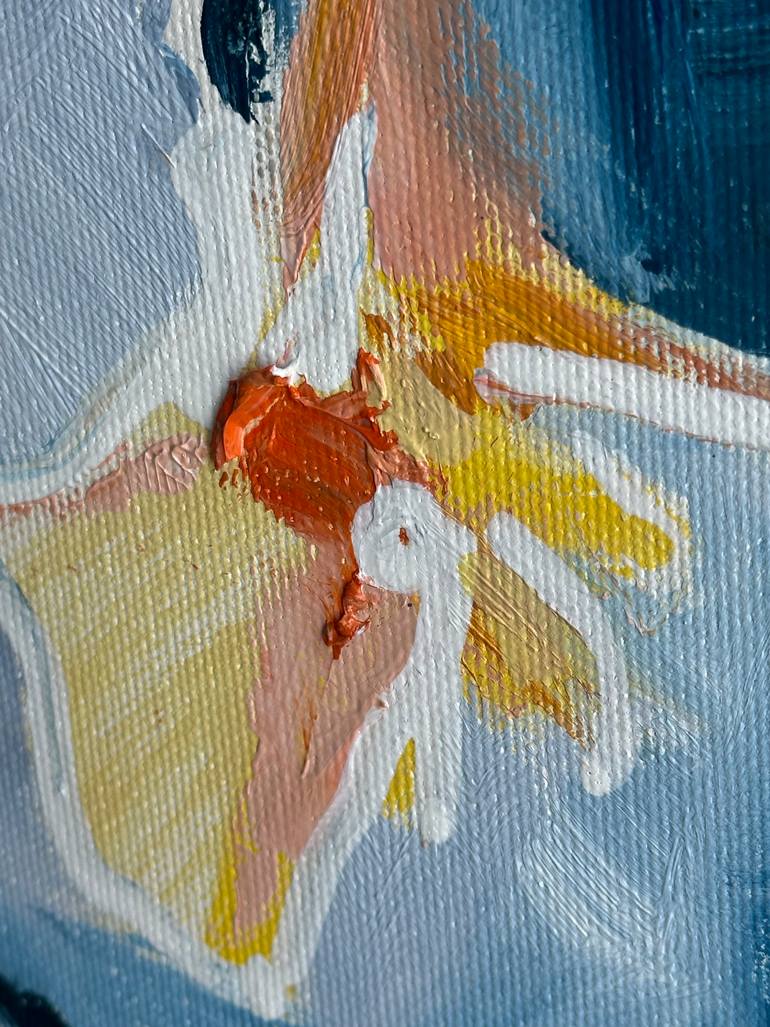 Original Abstract Expressionism Abstract Painting by Olga Mcnamara