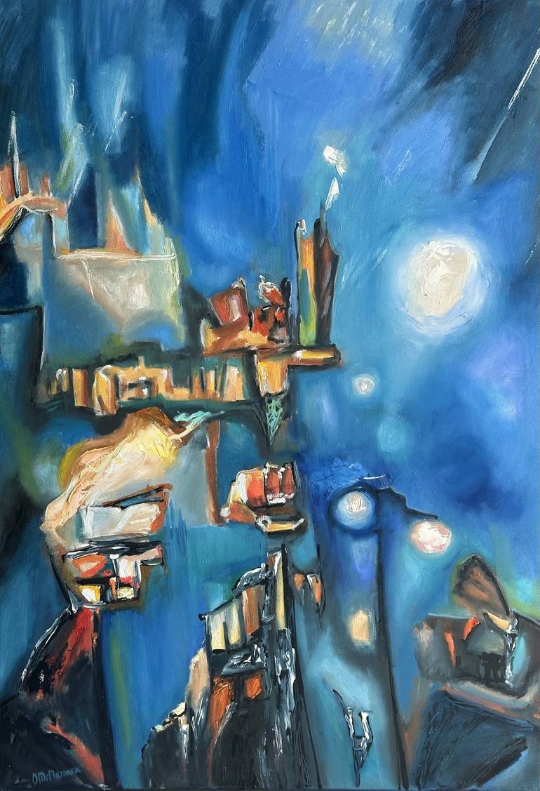 Original Abstract Paintings by Olga Mcnamara