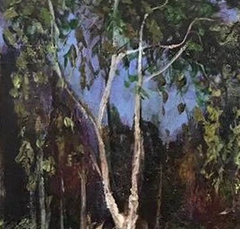 Original Impressionism Nature Painting by Olga McNamara