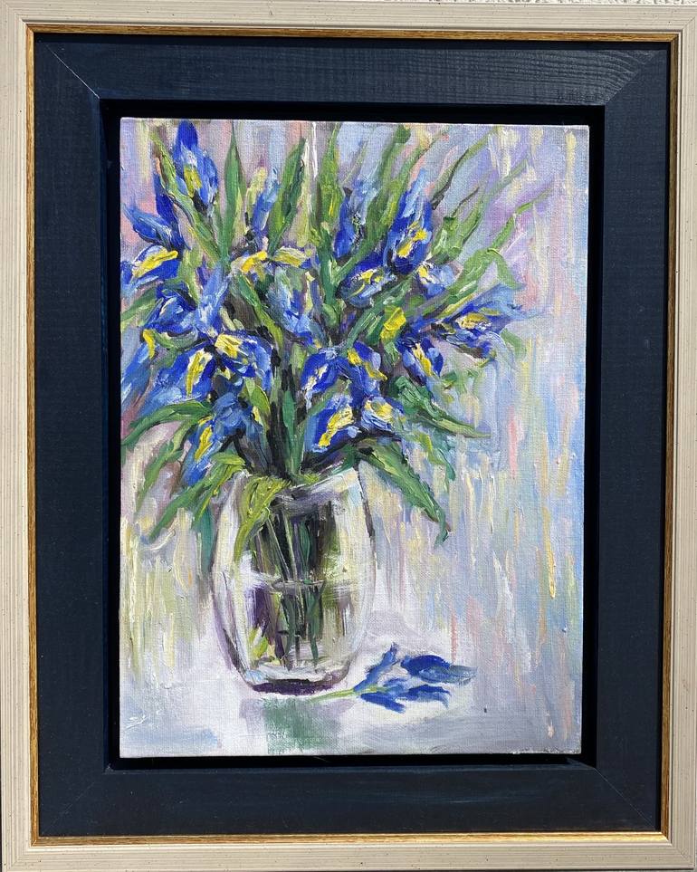 Original Floral Painting by Olga McNamara