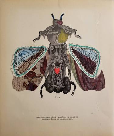 Print of Art Deco Animal Collage by yukwa yu