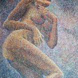 nude m. b., pixel = 0,2 * 0,2 cm by Patrick Egarter