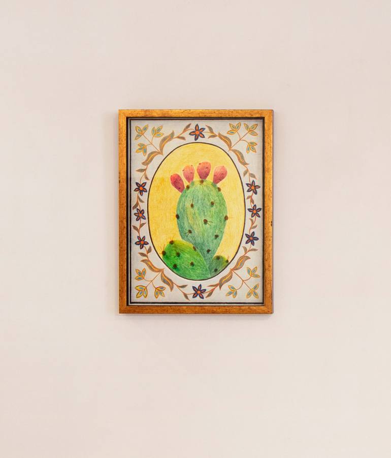 Original Art Deco Pop Culture/Celebrity Drawing by Daria Konshtik