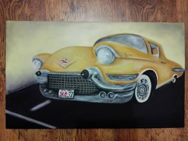 Original Realism Car Paintings by Iryna Tykhoniuk