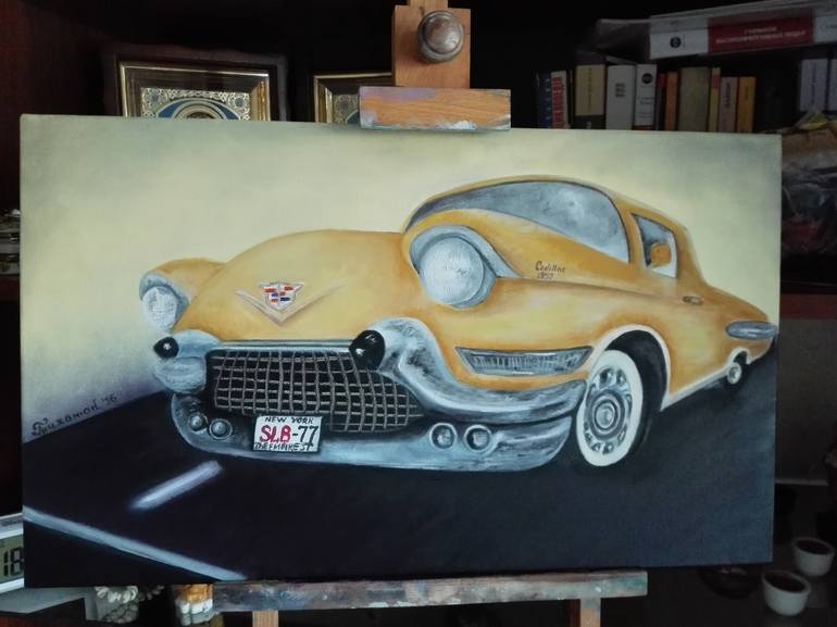 Original Realism Car Painting by Iryna Tykhoniuk