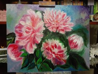 Original Fine Art Floral Paintings by Iryna Tykhoniuk