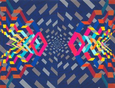 Original Abstract Geometric Drawings by Shawn Ewbank