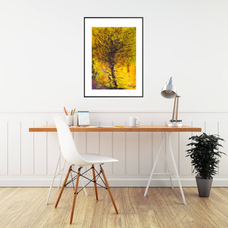 Original Contemporary Light Painting by Corinne Gegot