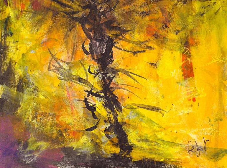 Original Contemporary Light Painting by Corinne Gegot