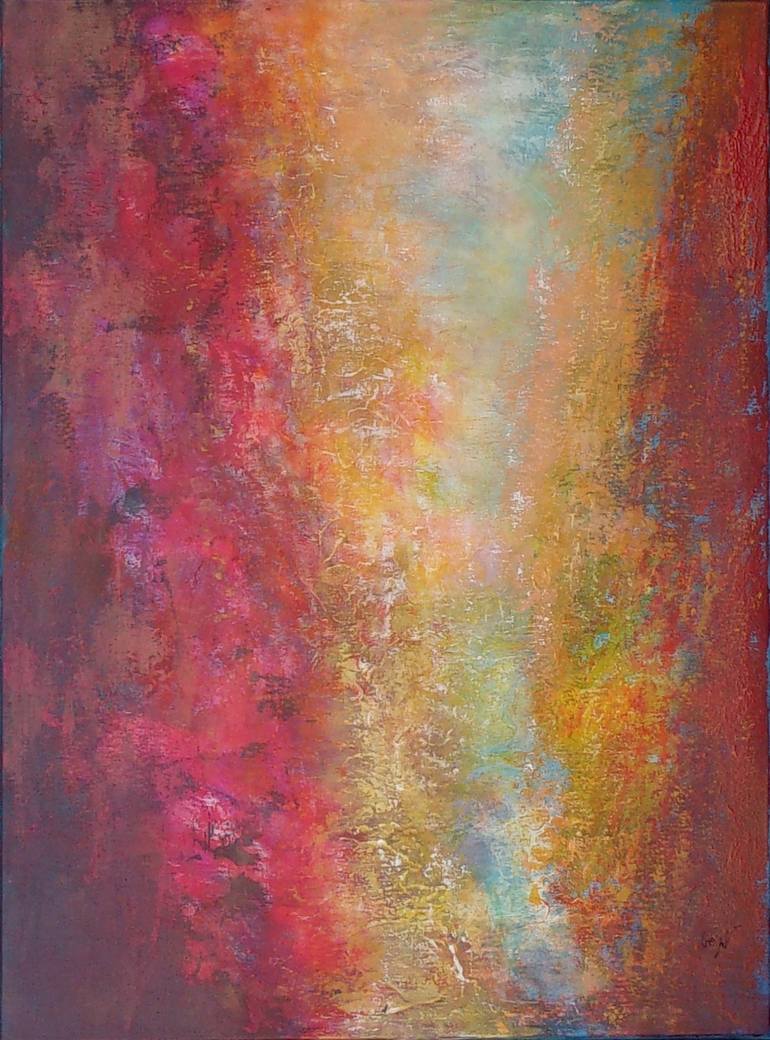 Colorful original artwork Painting by corinne gegot | Saatchi Art