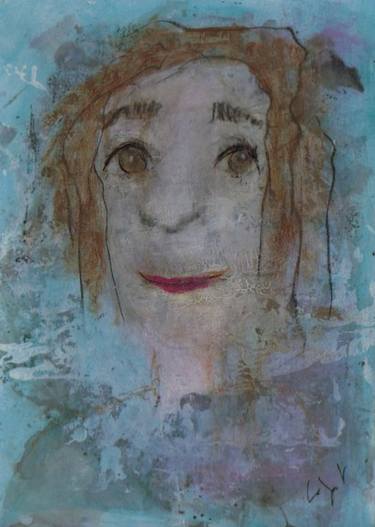 Print of Portrait Paintings by corinne gegot