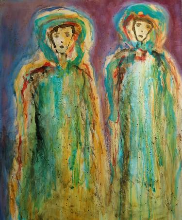 Original Expressionism Popular culture Paintings by corinne gegot