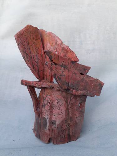 Original Abstract Landscape Sculpture by Richard Shaw