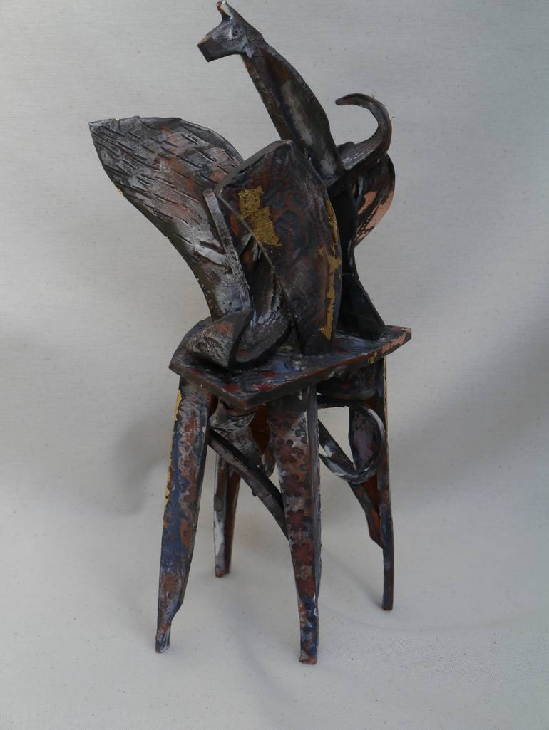 Original Abstract Animal Sculpture by Richard Shaw