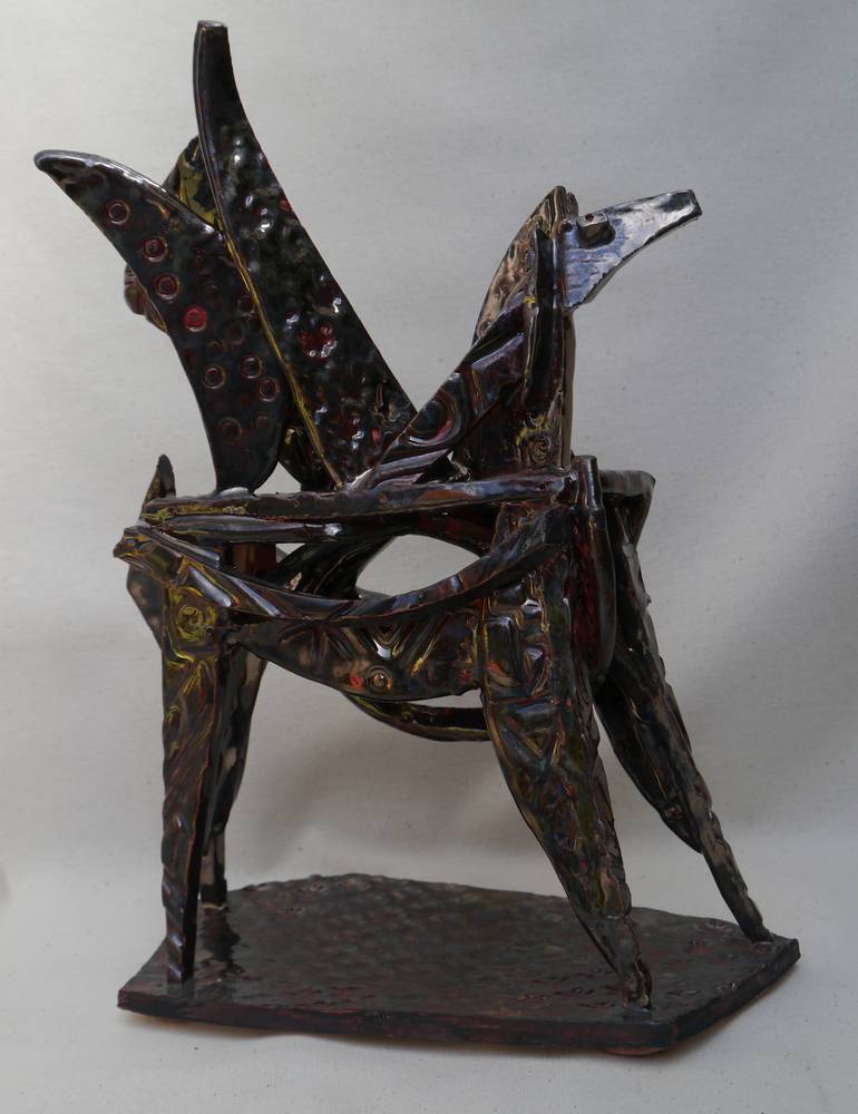 Original Abstract Animal Sculpture by Richard Shaw