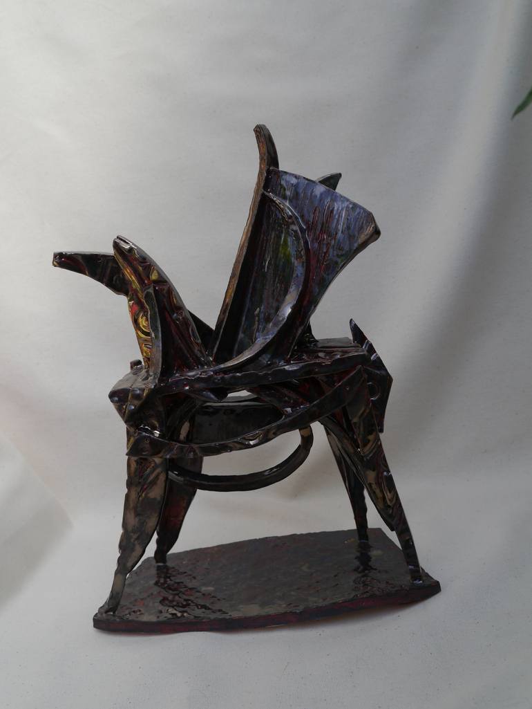 Original Abstract Animal Sculpture by Richard Shaw