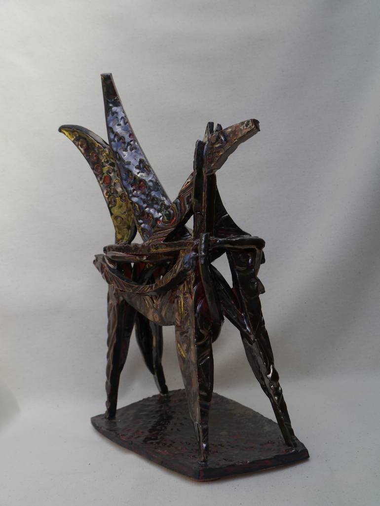 Original Abstract Animal Sculpture by Richard Shaw