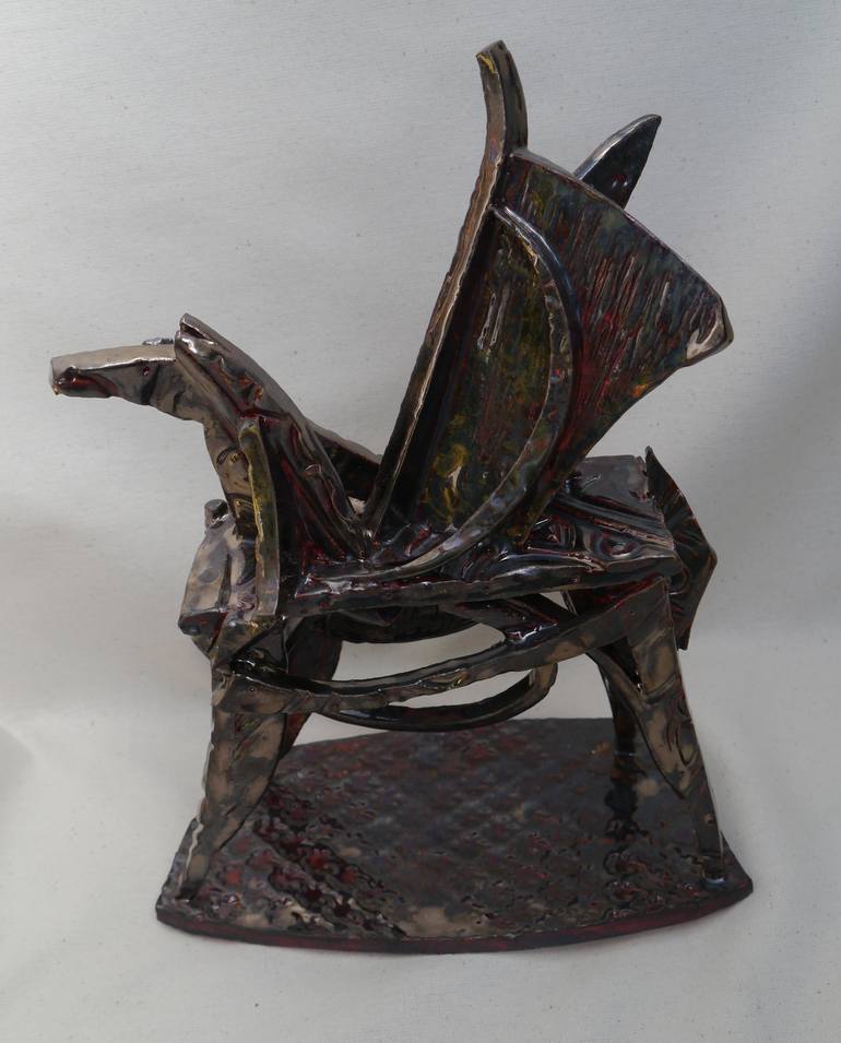 Original Abstract Animal Sculpture by Richard Shaw